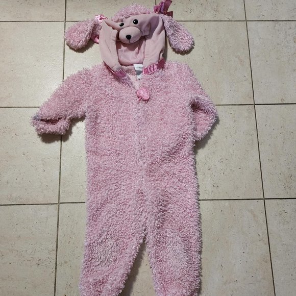 3T Costume - Pink Poodle Dog Costume - Halloween - Dress Up - Miniwear